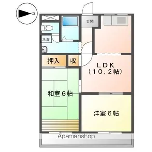 MIO BLD(ミオ ビル)【3階】の間取り