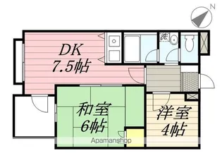 シー・アエリア【1階】の間取り