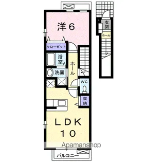 エトナール昴 A棟【2階】の間取り