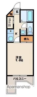 フラット21【1階】の間取り