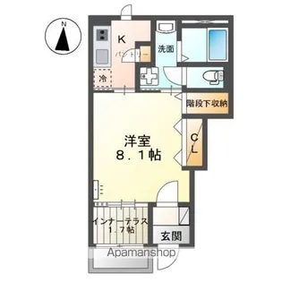 シルキー【1階】の間取り