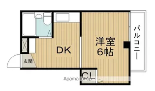 ビーハイブビル【3階】の間取り