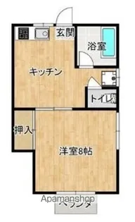 盛岸88【202号室】の間取り