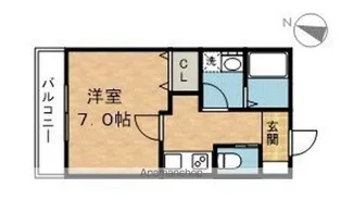 プルミエール神戸【3階】の間取り