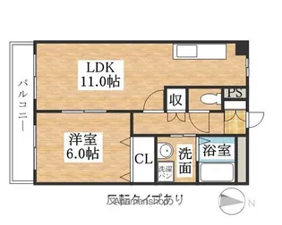 アゼリアガーデン北館【2階】の間取り