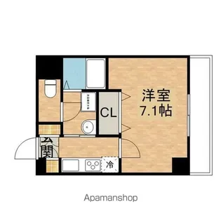 リアライズ代官町(旧WILLDO代官町)【4階】の間取り