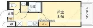 LUMINOUS鶴見【10階】の間取り