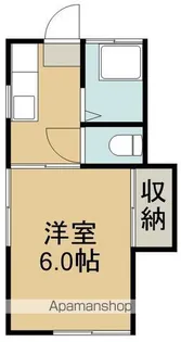 コーポ菅井C棟【2階】の間取り