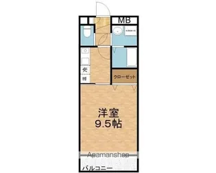 ドリームロード【103号室】の間取り