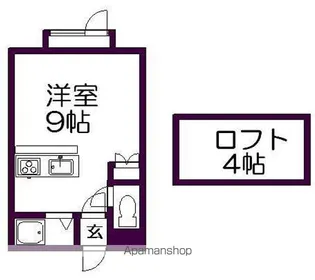 ロイヤルセブンB【2階】の間取り