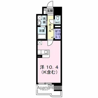 ベーシック・グローブ【8階】の間取り