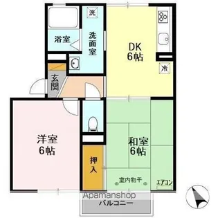 ファインビレッジ【2階】の間取り