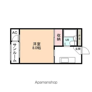 グリーンヒルズ1号館【312号室】の間取り