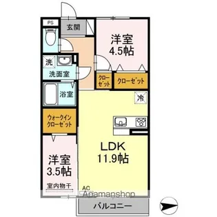 LIBERTAD【2階】の間取り