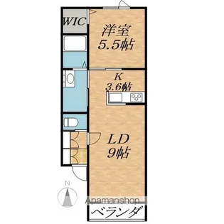 MON CHATEAU【3階】の間取り