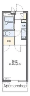 レオパレスデイジーヴィラⅡ【2階】の間取り