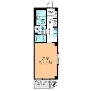 フォブール長楽寺【2階】の間取り