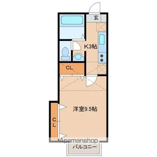 ソレーユ【2階】の間取り