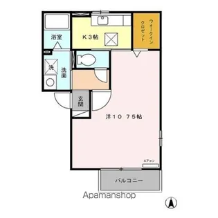 アネシス【1階】の間取り