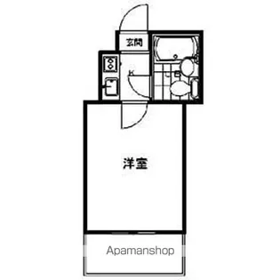 ジュネパレス松飛台【103号室】の間取り
