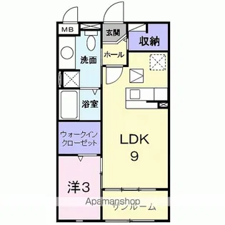 アクティブ・アイ【1階】の間取り