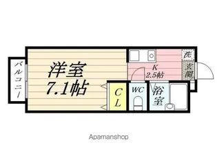 ガーデンコート仲宿Ⅱ【1階】の間取り