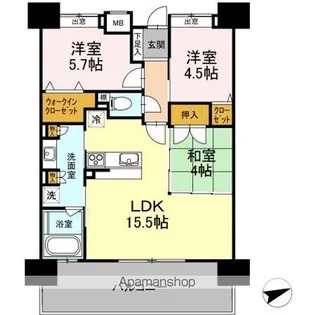 プラネスト大牟田ステーション【5階】の間取り