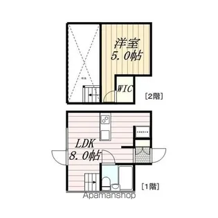 カーサハーツ【1階】の間取り