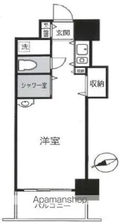 新宿御苑ダイカンプラザ【9階】の間取り