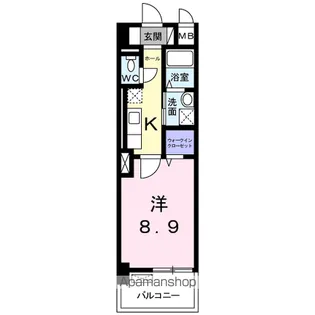 ロイヤルオオイワ【1階】の間取り