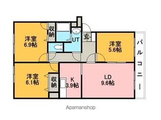 プリマヴェーラ【3階】の間取り