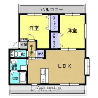 フォレストガーデン【202号室】の間取り