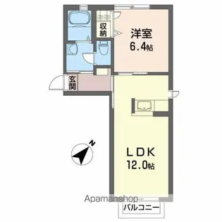 メイフラワー【2階】の間取り