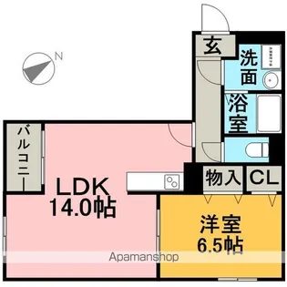 パストラルN【3階】の間取り