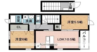 サンヒルズ希央台【2階】の間取り