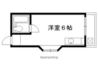 カーナハイツ【302号室】の間取り