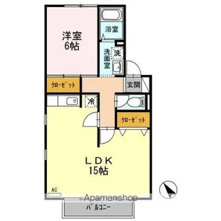 セジュール光【1階】の間取り