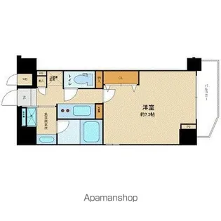 ZOOM九段下【12階】の間取り