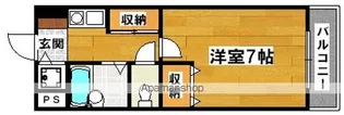 ラレックス城の山【3階】の間取り