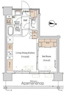 ブランシエスタ木場【5階】の間取り