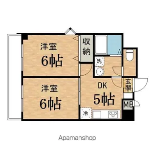 アーク聖蹟桜ヶ丘【1階】の間取り