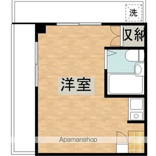 メゾンドサンベール【210号室】の間取り
