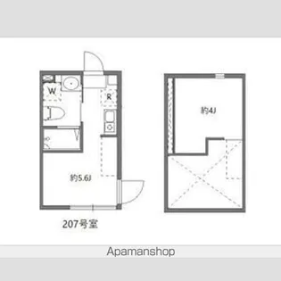 エルミア平和台【2階】の間取り