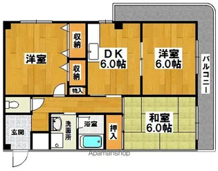 ルミエールマゴジⅣ 【3階】の間取り
