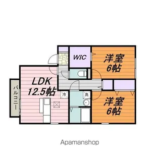 グランドソレーユ【2階】の間取り