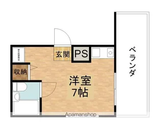池屋ハイツ【3階】の間取り