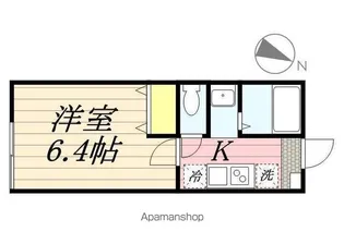 サンズパーク常盤平【2階】の間取り
