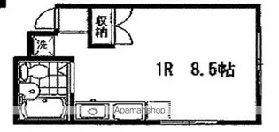 もりコーポ II【204号室】の間取り