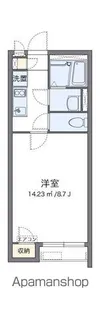 クレイノ優【1階】の間取り