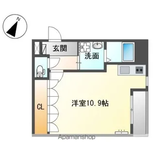 ブルーム【1階】の間取り